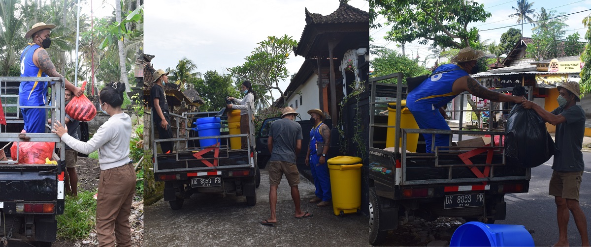 Pengangkutan Sampah Residu Desa Tamanbali